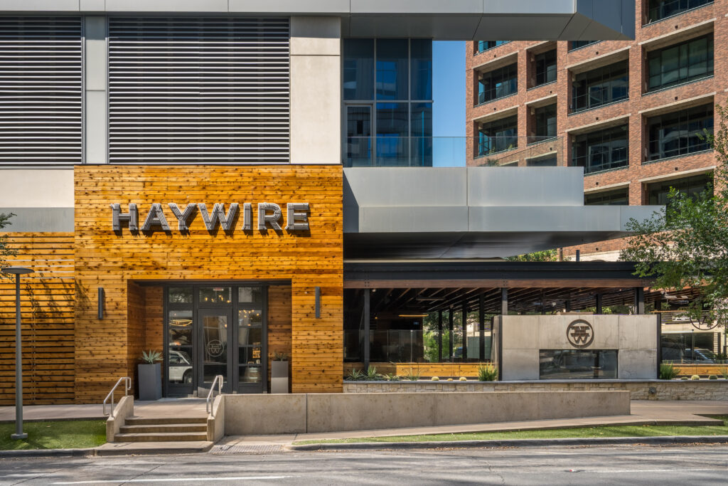 Haywire Dallas Entrance
