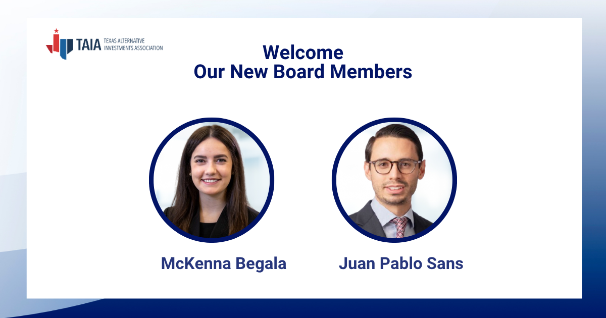 Welcome Our Two New Board Members